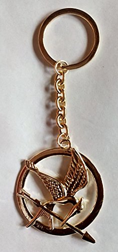 Preisvergleich Produktbild Tribute von Panem Gold Schlüsselanhänger