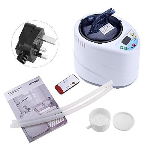 Fishlor Fumigation Machine, 2L Fumigation Machine Home Steamer Steam Generator for Sauna Spa Tent Body Therapy, Sauna Machine, Home Steamer(220 V)