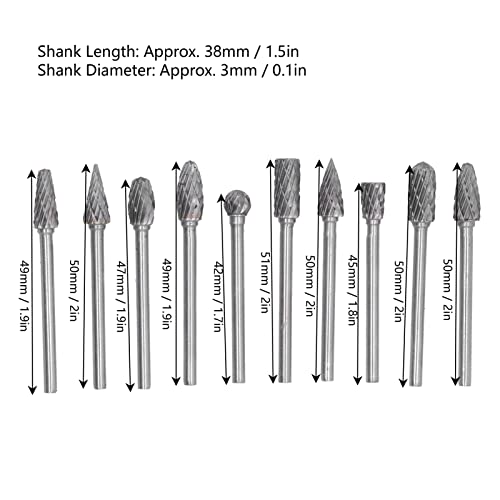 Diamond Burs 80 Grit 1/8