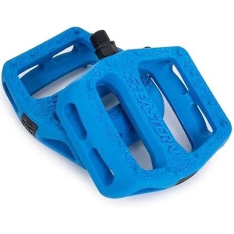 Eastern Bikes Facet BMX Pedals in Blue Cover