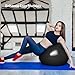 26’’ Fitness Balance Ball Drumming Set With Pump & 3.2Oz Drumming Sticks For Yoga, Pilates & Cardio Workouts