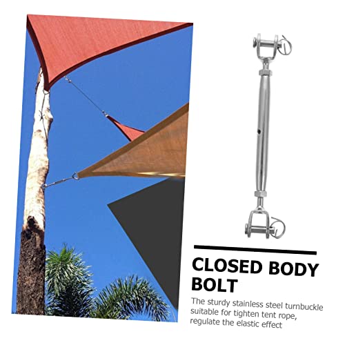 1pc Closed Body Rigging Screw Turnbuckle Tensioner para uso profesional de camping miniatura 2