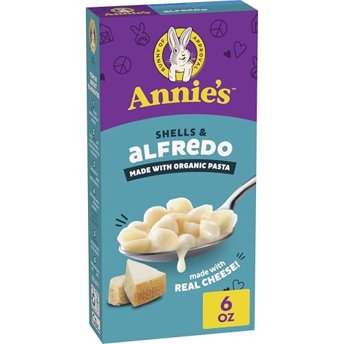 Image of Annie's Shells and Alfredo, Made with Real Cheese and Organic Pasta, 6 oz