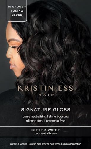 Kristin Ess Hair Gloss in Bittersweet Dark Brunette - 4