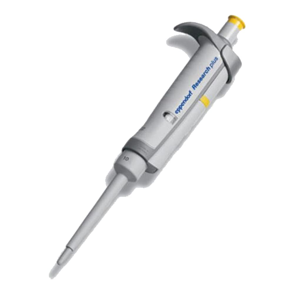 Eppendorf Research Plus Mechanische Einkanalpipette, Gelb, Fixvolumen 10 µl