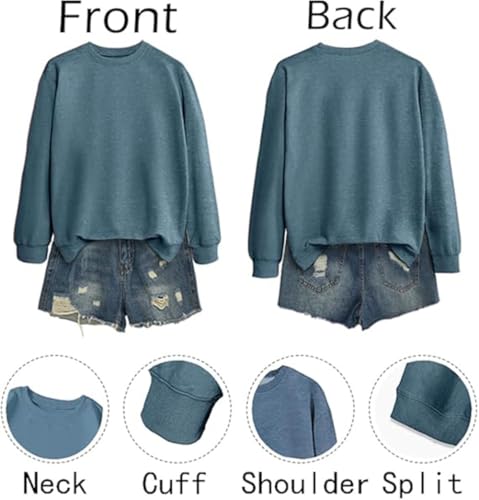 FORHVIPS Retired Grandma Sweatshirt Womens Funny Grandma Retirement Shirt Long Sleeve Crew Neck Lightweight Pullover Tops4