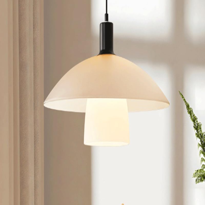 Lampe à suspension de style japonais pour chevet étude salon et salle à manger E27