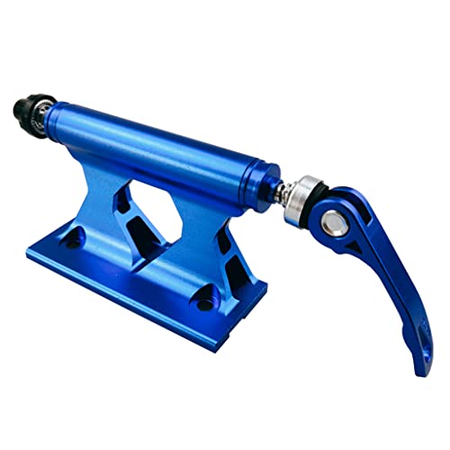 Mllepjdh Front Fork Holder for Mountain Road Fixed Quick Release Clamp for Car Travel Supplies Accessories Quick Release Alloy Roof Rack
