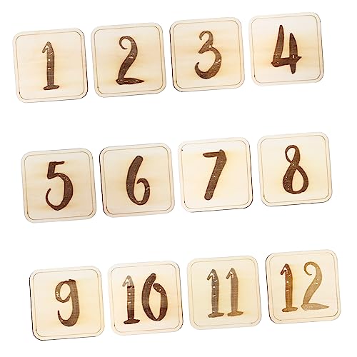 JOINPAYA 1 Juego Accesorios De Fotografía De Bebé Nombre Primero y Rockero Ducha Accesorios De Fotografía Recién Nacido Hola Chico Vaya Contrachapado De Madera Maciza Beige