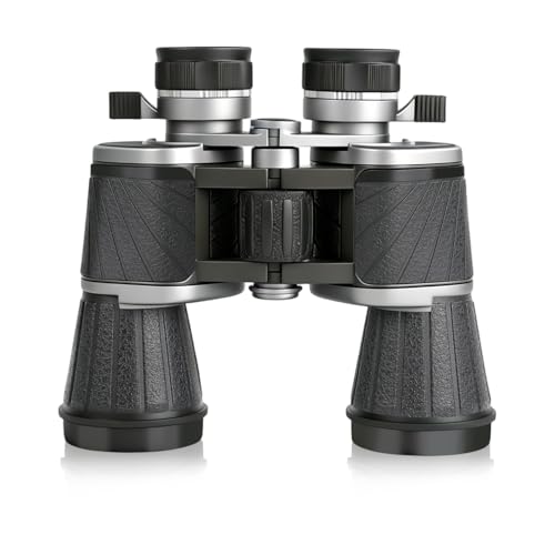 BOSTRON Binoculars for Adults, 10x50 High Powered Binoculars with BAK4 Prism FMC Lens Low Light Vision & Large View - Professional Binocular for Bird Watching Hunting Stargazing Sports Travel