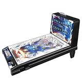 Fonctionnalités : Ce flipper miniature est équipé d'un compteur de points, de lumières LED éclatantes et d'une musique d'arcade rétro. Son format mini allie les sensations classiques du flipper à la technologie moderne, et ses leviers faciles à utiliser conviennent à tous les âges.