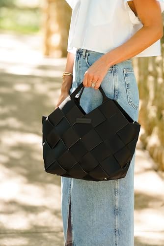 Bolso Tote Parker & Hyde para mujer con bandolera y pouch miniatura 2