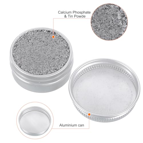 Image of HARFINGTON Tip Tinner 16g Solder Tip Cleaner for Removes Oxidation Soldering Iron Tip Resurrection Paste Tin Powder