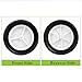Parts Camp 10 inch Plastic Wheel Fits Oregon 72-110 hand trucks, lawnmowers, utility carts, radio flyer wagon, Lawn Sprayer, Trash Can, BBQ Grill Universal Wheel 9615