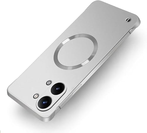 �yFotee�zFor POCO X8 Pro Max �P�[�X�ϏՌ� Max �J�o�[ �}�b�g�d�l Qi�[�d ���C�����X�[�d�Ή� �ԍڃz���_�Ή� �v���X�`�b�N �n�[�h�P�[�X For ���� �V���I�~ �v�� / X8�v���}�b�N�X (�V���o�[)