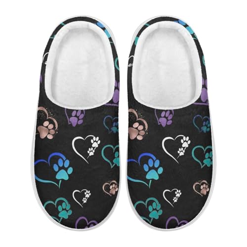 Memory Foam Slippers for Womens Casual House Shoes Plush Warm Platform Slippers Indoor Outdoor2