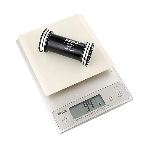 Boîtier de pédalier BB86 BB92 Shimano roulement céramique noir Cema