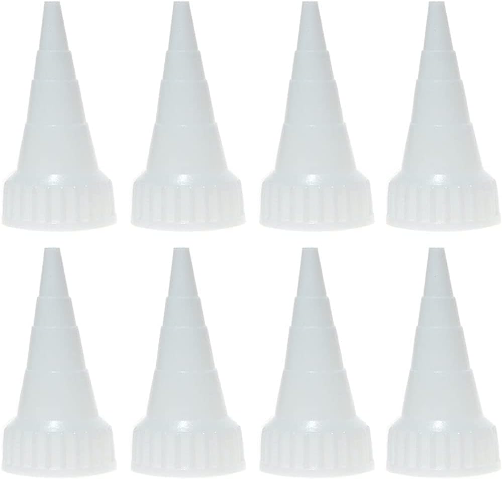 Snip Tip Applicator Tips Cap,Snip Tip Applicator Cap Replacement for E6000 Craft Glue 3.7 Ounce Adhesive Tubes (80)