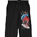 Bioworld Spiderman So Amazing Spiderman Men's Quick Turn Sleep Pajama Pants-Small Black