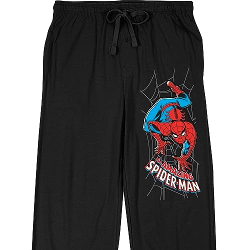 Bioworld Spiderman So Amazing Spiderman Men's Quick Turn Sleep Pajama Pants2