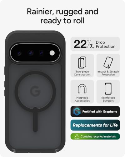 Image of ZAGG Rainier Google Pixel 11 / Pixel 11 Pro Case, Black