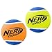 Nerf Dog Tennis Ball Dog Toys with Interactive Squeaker, Lightweight, Durable and Water Resistant, 3 Inches, for Small/Medium Breeds, Two Pack, Mixed Colors