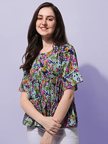 Image of OOMPH! Women's Polyester Regular Fit Shirt