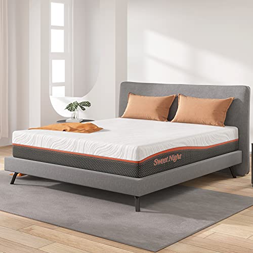 Sweetnight-12-Hybrid-Mattress-with-Gel-Memory-Foam-Pocket-Innerspring-Bed-Mattress-with-Moisture-Wicking-Adaptive-Cover-Medium-Firm-White-Grey-Queen-Size Sweetnight 12 Hybrid Mattress with Gel Memory Foam Pocket Innerspring Bed Mattress with Moisture Wicking Adaptive Cover Medium Firm White Grey Queen Size