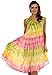 Sakkas 605 Desert Sun Caftan Dress/Cover Up - Green/Yellow - One Size