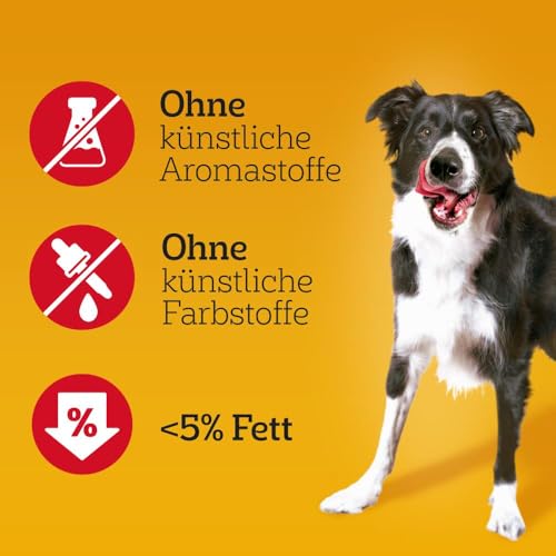 PEDIGREE Wraps Hundesnacks Huhn, 8x60g
