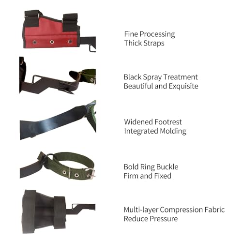 Pointes d'escalade pour grimper aux arbres sans glisser et travailler - 5