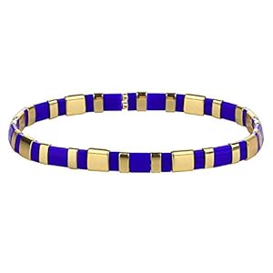 KANYEE Bracelets élastique Pour Femme Bracelets D&rsquo;amitié Bracelets Perlés Tila Bracelets Breloques Mode De Manchette Pour Cadeaux D&rsquo;anniversaire – 8G