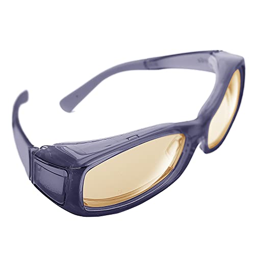 Image of Dry Eyes Relief Eyeglasses, Blue Light Blocking, Moisture Chamber Glasses, Computer Reading /Gaming /TV /Phones Glasses for Men /Women, Anti Eyestrainfor Indoor (Black)