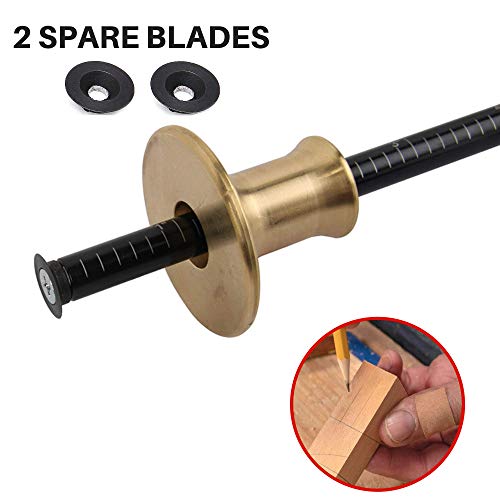 Red Oak Tools Wheel Marking Gauge Set 6''(inch) / 150mm woodworking tool, Including