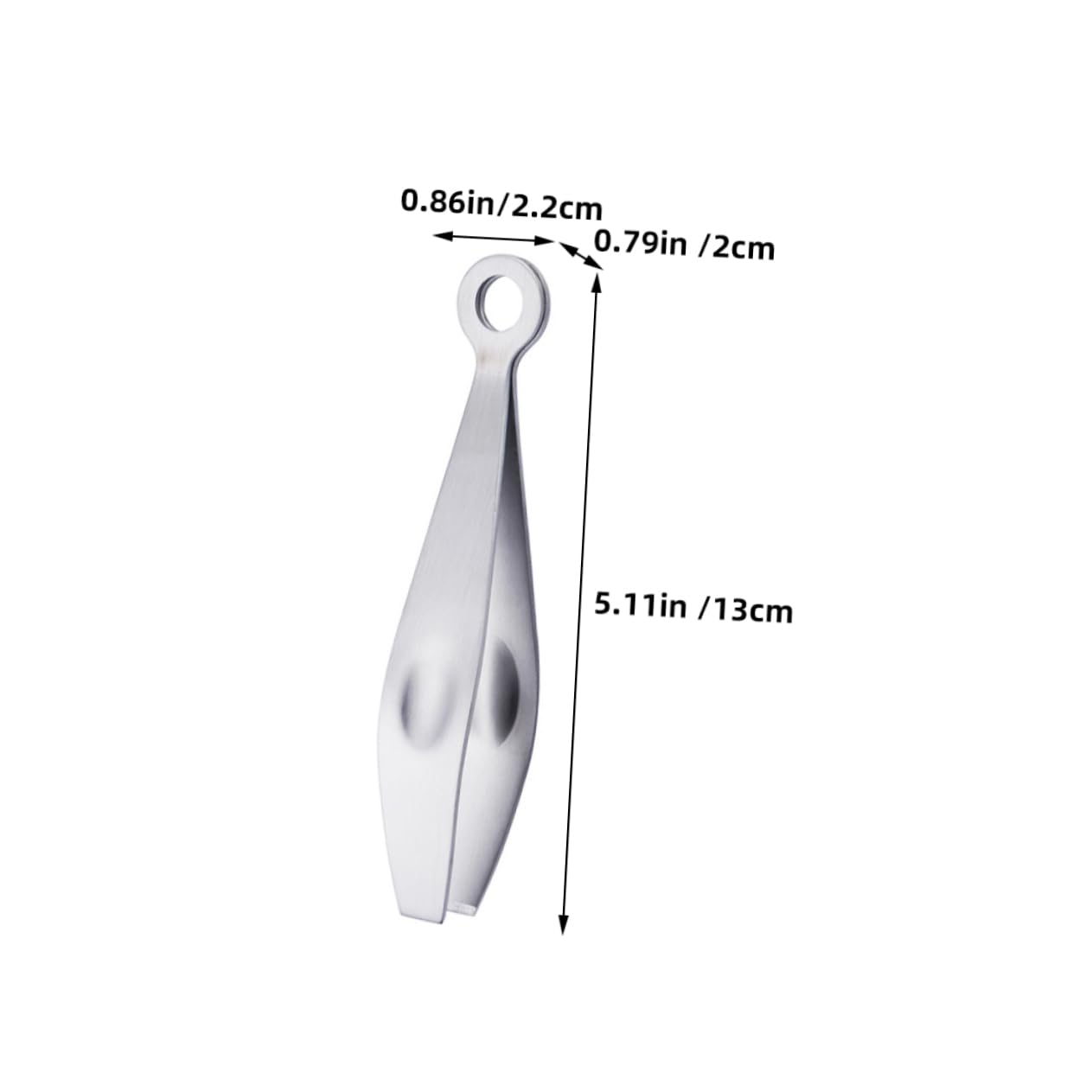 Cabilock 2Pcs Metal Kitchen Tweezers Cooking Tweezers for Chicken Plume Removal with Comfortable Grip Efficient Hair Removal Tool for Home Use