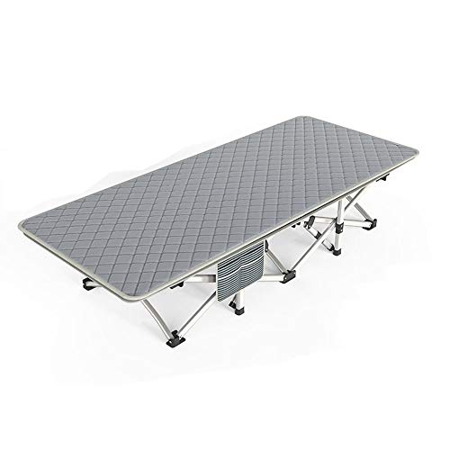 Lit de camping pliant anti mal de dos avec soutien renforcé