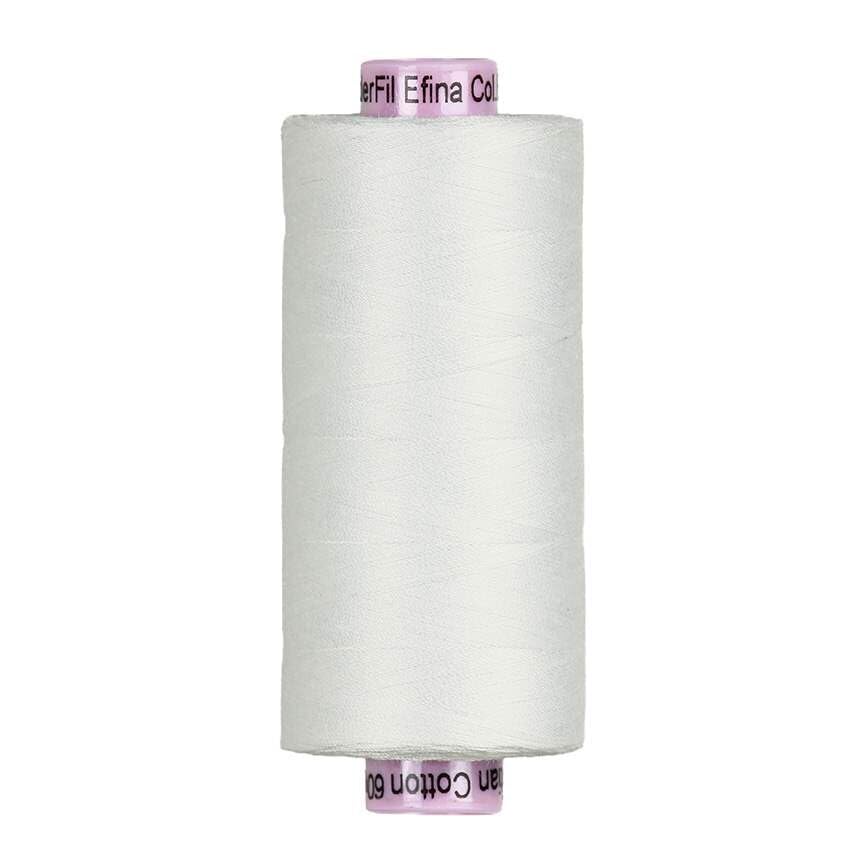 Hilo de algodón Confetti Cotton Off White 60wt miniatura 1