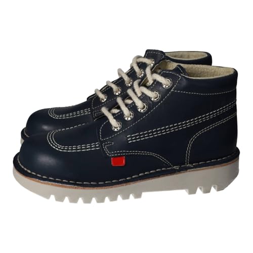 MADE IN SPAIN 100 Botin CÓMODO Piel Mujer Botines Marino 40