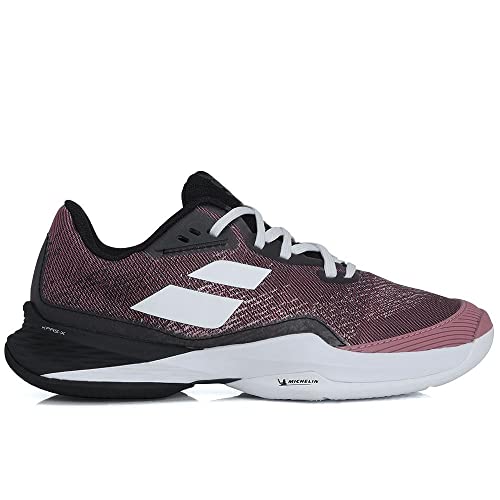 Tênis Babolat Jet Mach 3 Clay Vinho Preto e Branco-39