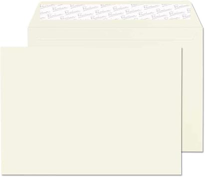 Blake Premium Business C5 162 x 229 mm 120 GSM Peel & Seal Wallet Envelopes 71454 Oyster Wove - Pack of 25