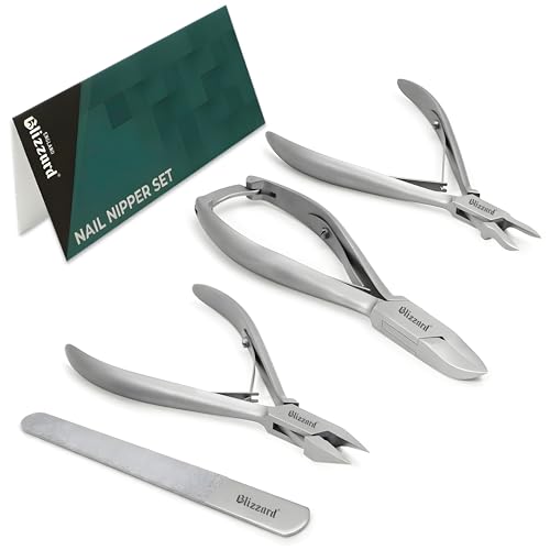 Blizzard Toenail Clippers 3-Pc Set