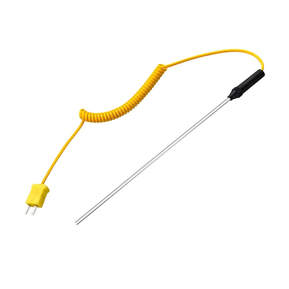 Aundhegrtt As Shown K Type High Temp Thermocouple Probe, Handheld Sensor,-50 To 150℃ Measurement Range Temperature