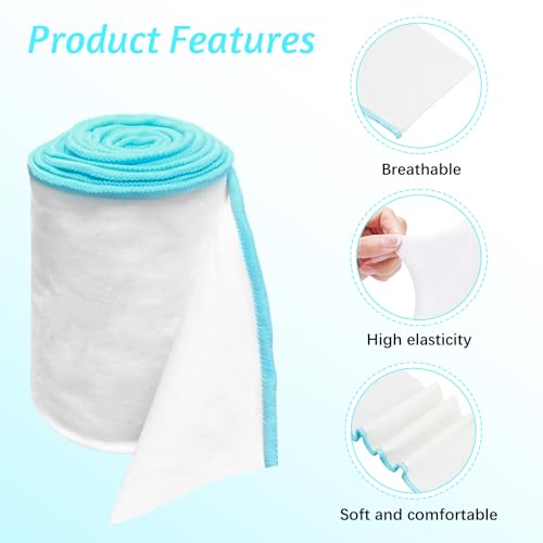 ZHUOGWJFJ 2 Rolls Wet Wrap Therapy Bandages, 3.54