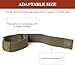 XMJY Magnetic Rifle Sling Strap, Strong Magnets Sentry Straps for Rifle, Adjustable Universal Sling Keeper Retention Band Rifle Accessories, Armygreen