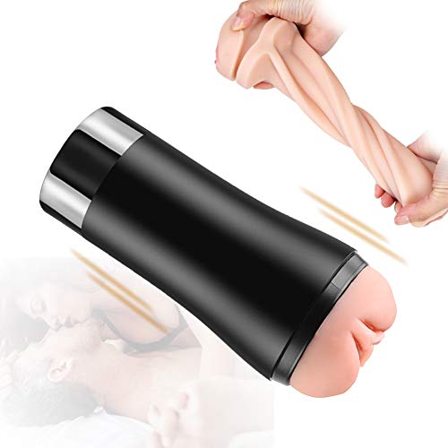 Men Self Pleasure Toy 3D Male mastûrbatión Cup Sticker Pöcket Pûssy Cup Suitable Sêxy Artificial Vagǐnial for Séx Toy Story for Men måstûrbatión Fits You Vågina, Privacy Package