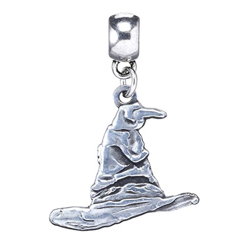 Harry Potter Official Silver Plated Sorting Hat Drop Slider Bracelet Charm