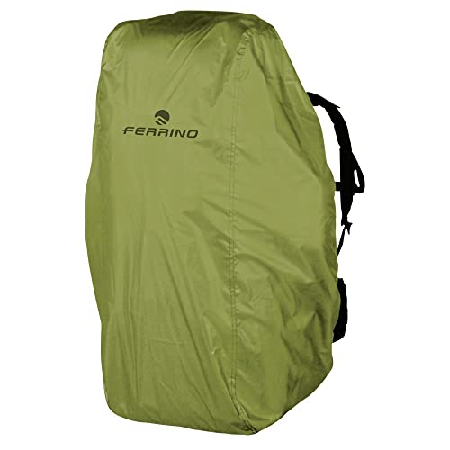 Housse de pluie Ferrino verte : bâche de protection sac à dos