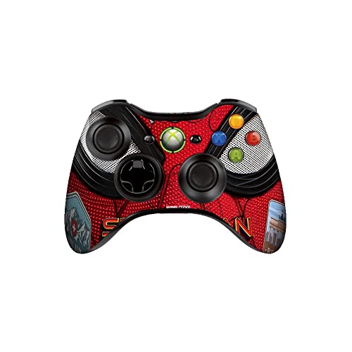 Image of GADGETS WRAP Printed Vinyl Decal Sticker Skin for Xbox 360 Controller Only - Spiderman far Home
