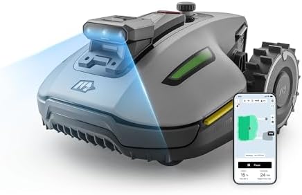 MAMMOTION YUKA mini 2 500 Mähroboter ohne Begrenzungskabel | 500m², Kein RTK, Kein Signalabbruch, KI TrueVision-Navigation, Auto-Mehrzonen-Kartierung, DropMow, 45% Steigung, 4,5Ah-