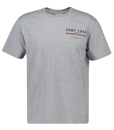 T-Shirt Homme GANT Graphic SS coupe ajustée confortable